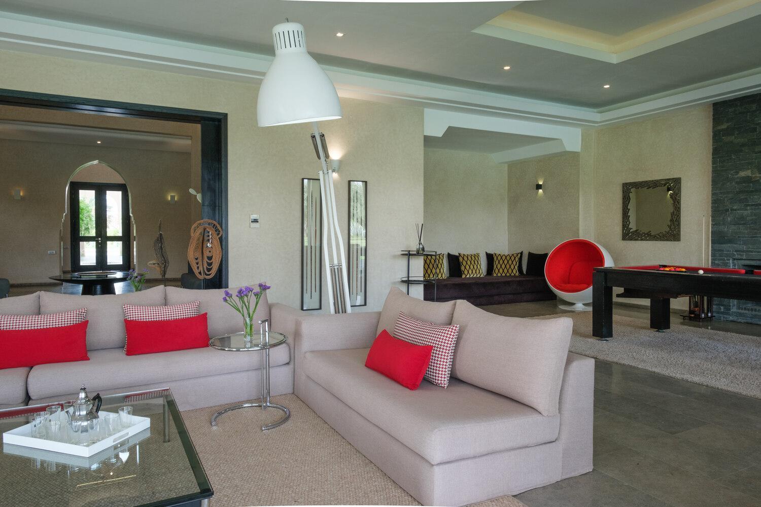 Adnaa - Modern Villa With 2 Pools, Sauna, Hammam, Tennis Court & Home Cinema Douar Caïd Layadi المظهر الخارجي الصورة