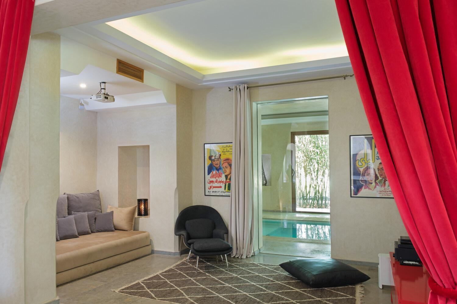 Adnaa - Modern Villa With 2 Pools, Sauna, Hammam, Tennis Court & Home Cinema Douar Caïd Layadi المظهر الخارجي الصورة