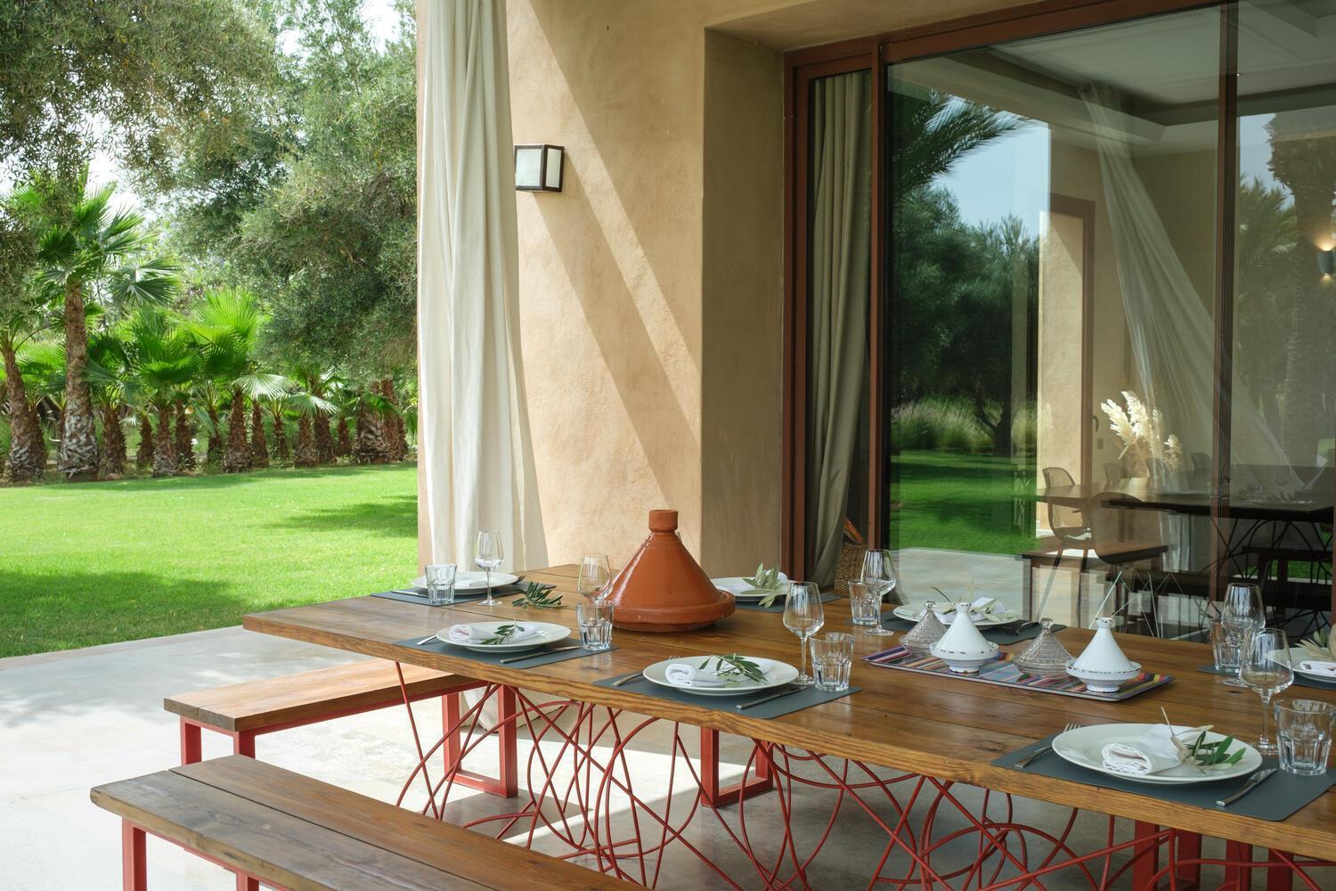 Adnaa - Modern Villa With 2 Pools, Sauna, Hammam, Tennis Court & Home Cinema Douar Caïd Layadi المظهر الخارجي الصورة