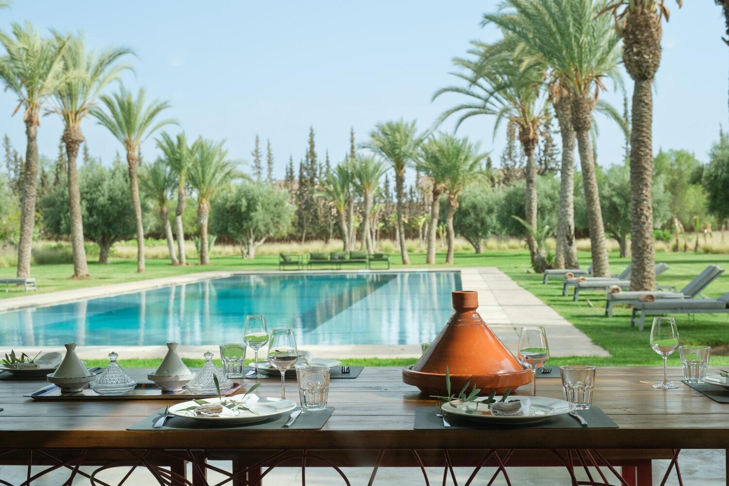 Adnaa - Modern Villa With 2 Pools, Sauna, Hammam, Tennis Court & Home Cinema Douar Caïd Layadi المظهر الخارجي الصورة