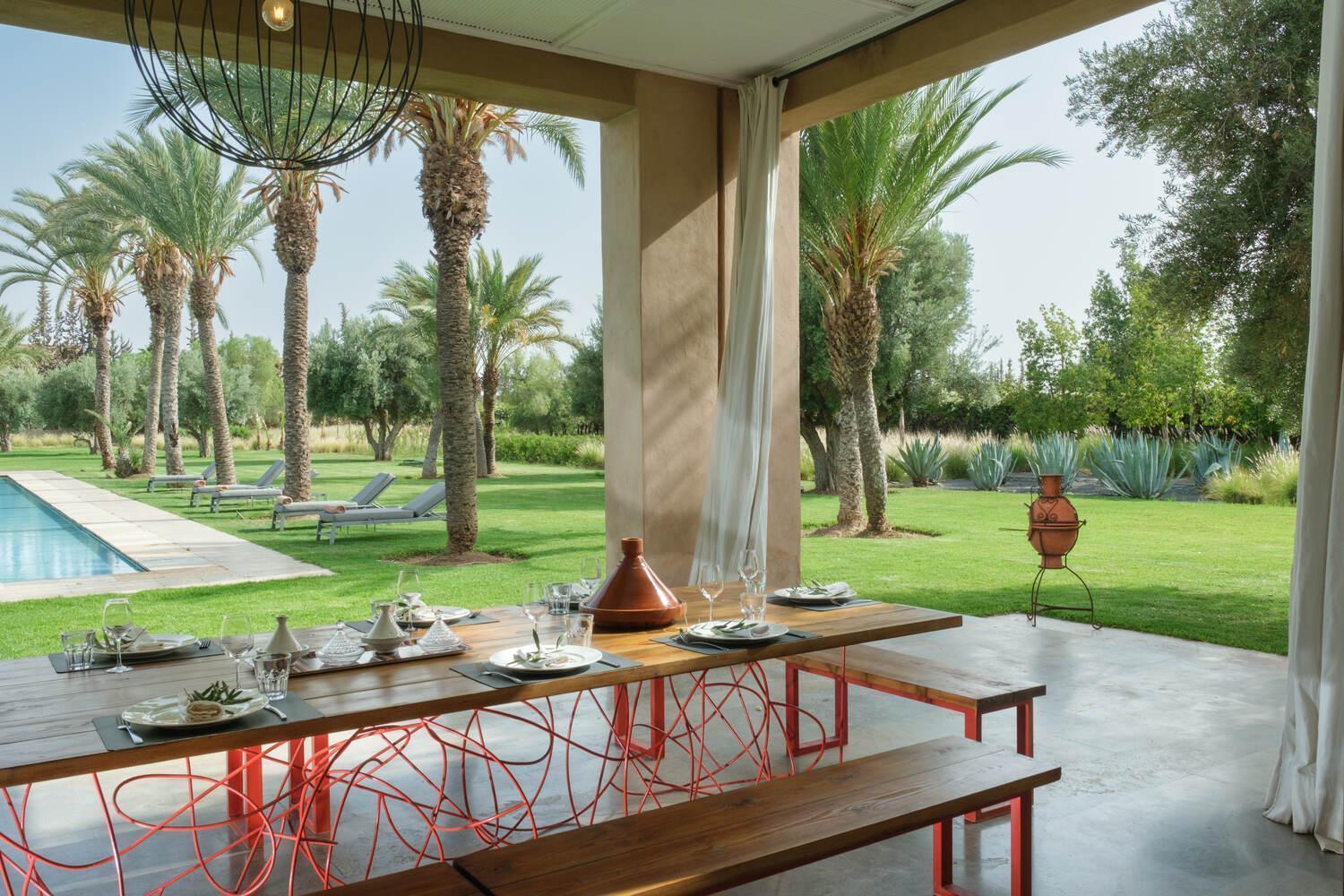 Adnaa - Modern Villa With 2 Pools, Sauna, Hammam, Tennis Court & Home Cinema Douar Caïd Layadi المظهر الخارجي الصورة